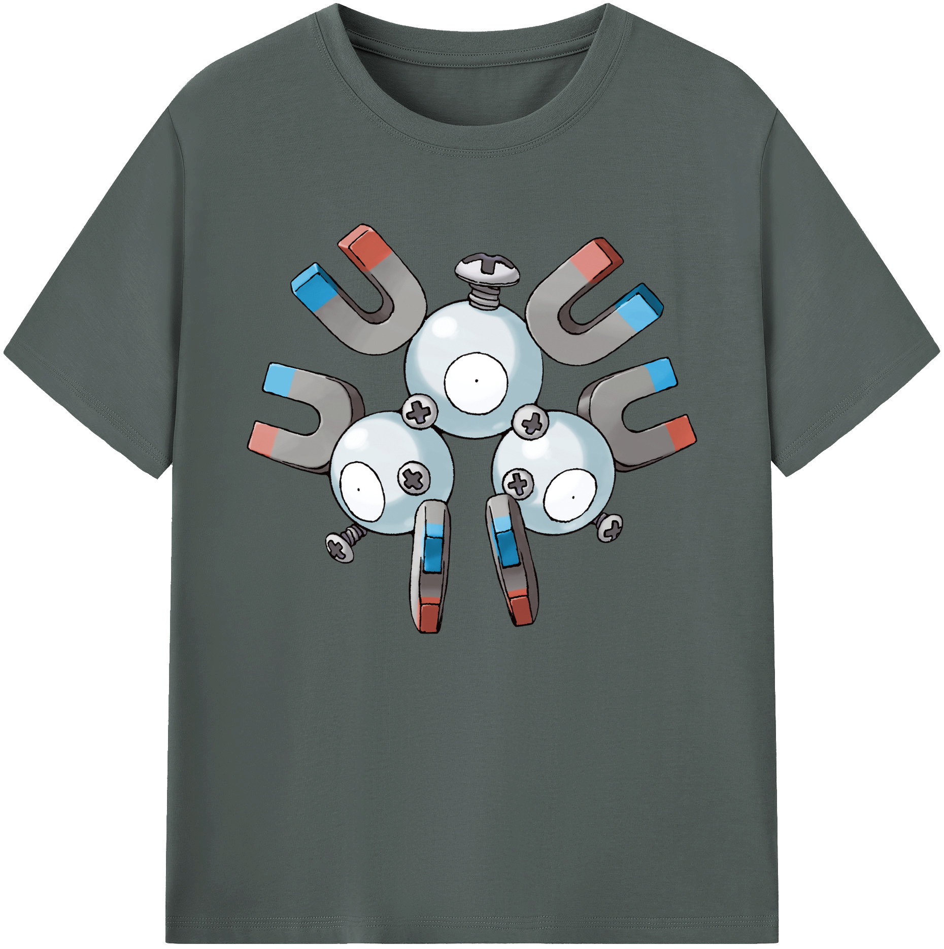 （画像用） ポケットモンスター Pokémon 綿100％ メンズ半袖Tシャツ｜肌触りやわらか＆通気性